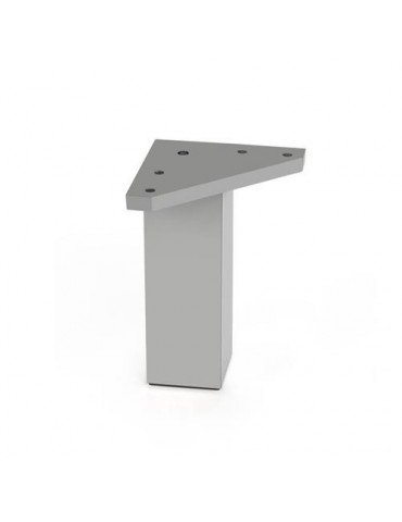 PATA MUEBLE CUADRADA ABS 40X100MM AL.MATE 50013AL