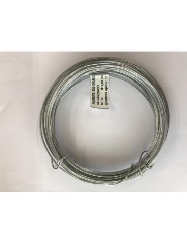 ALAMBRE GALVA ROLLO 250 GR Nº8 1,3MM X 24M. 39034