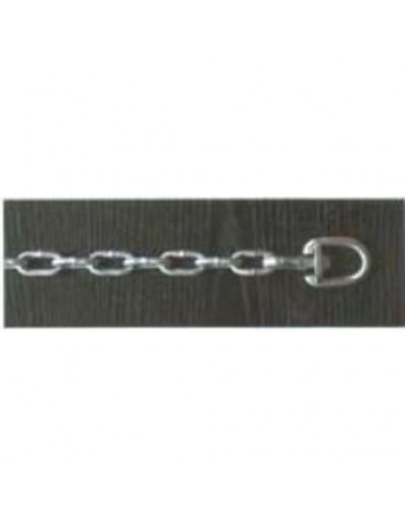 TORNIQUETE GIRATORIO CINCADO PARA CADENA 4 MM.