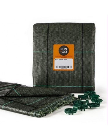 MALLA SUELO CAMPING VERDE 3X5M (B) 50049