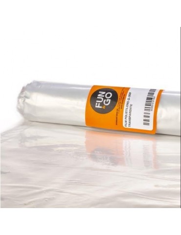 FILM POLIETILENO TRANSP. GALGA 400 2X5M. 80120