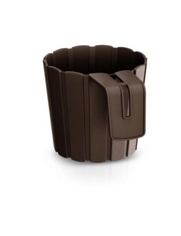 MACETA BALCON 1,4L ANTRACITA BOARDEE HOOK 14