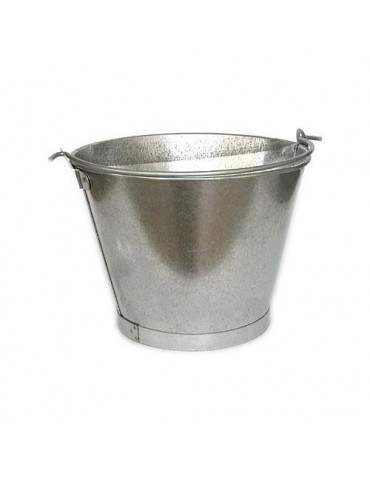 CUBO CONICO 6 L. GALVANIZADO 10