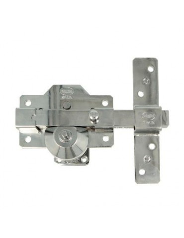CERROJO SEGURIDAD 1PLUS 90X154 CROMO 22020
