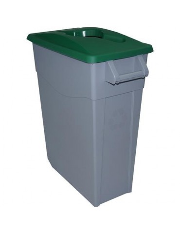 CONTENEDOR ZEUS 65 L. (TAPA ABIERTA) AMARILLA