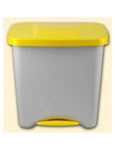 PEDALBIN ECOLOGICO 50 L. AMARILLO