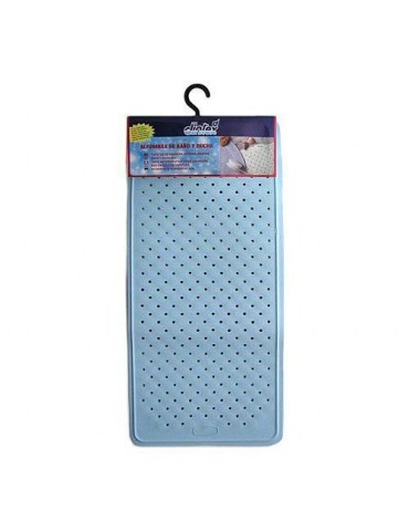 ALFOMBRA BAÑO 76X36 AZUL