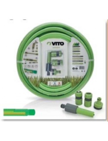 KIT MANGUERA RIEGO COMPLETO 5/8 20M VIK6020