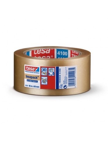 PRECINTO TESAPACK PVC 66MX50MM. TRANSPARENTE 4100-