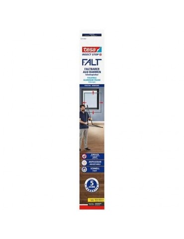 MALLA MOSQUITERA P/VENTANA 80X80-140X140CM NEGRO