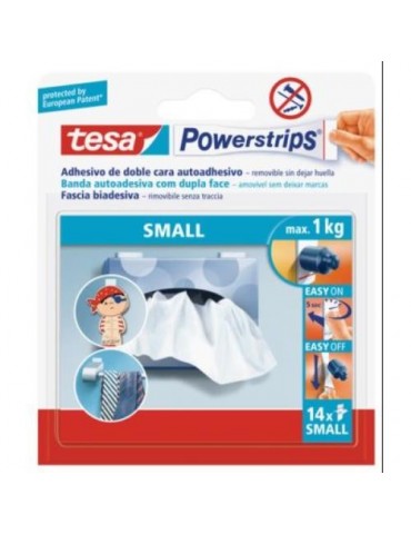 TIRAS POWERSTRIPS PEQUEÑAS BLISTER 14 UDS. 58560