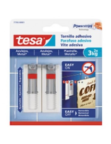 TORNILLO ADHESIVO AJUSTABLE HASTA 3 KILOGRAMOS