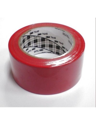 ROLLO CINTA VINILO ROJA 50X33 MM. 764IR50
