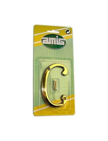 LETRA C LATON 4" 2881