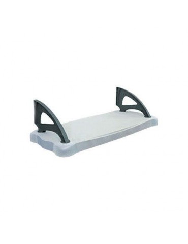 ESTANTERIA 1 ESTANTE 76X34X21 GRIS 87080