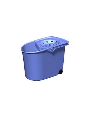 CUBO ESCURRIDOR RUEDAS AZUL 1103200