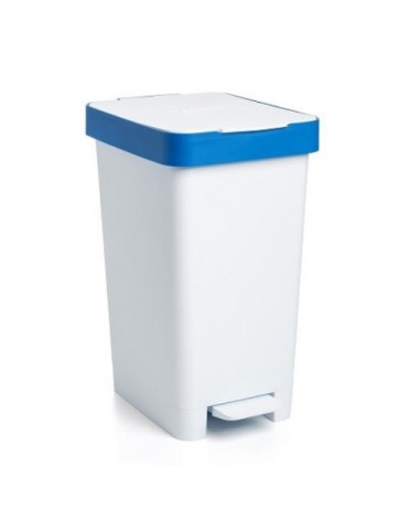 CUBO PEDAL 25 LITROS SMART AZUL RECICLAJE 1021000