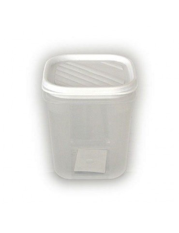 CONTENEDOR ALIMENTOS 0.7 L. BCO.CUADRADO 1160301