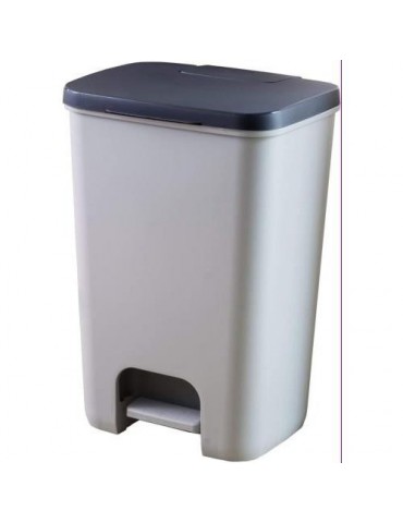 CUBO PEDAL BIN CIERRE PEDAL 40L. GRIS 248975