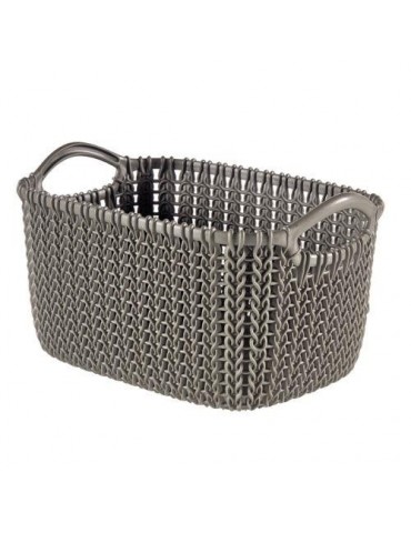 CESTO RECTANGULAR 8 L. MARRON 230011