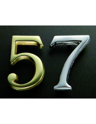 NUMERO LATON/50 NIQUEL SATINADO 2 E31002S