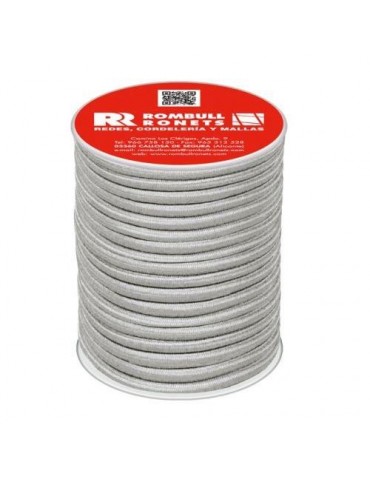 CUERDA ELASTICA PES 08MM 25M BLANCO 451412002244
