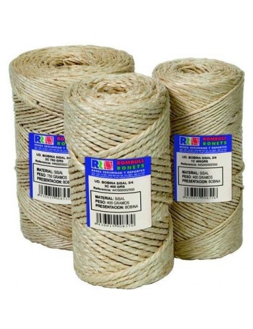 HILO SISAL 3/4 A 2 CABOS 750 GR.