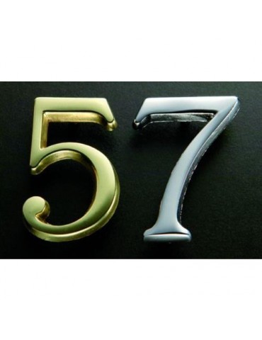 NUMERO LATON/50 NIQUEL SATINADO 4 E31004S