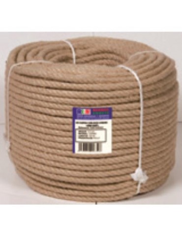 CUERDA CAÑAMO CABLEADA 6 MM. 200 M.