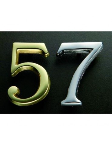 NUMERO LATON/50 NIQUEL SATINADO 7 E31007S