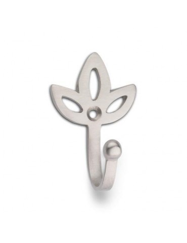 COLGADOR LATON TULIPAN NIQUEL SATINADO 3751-7