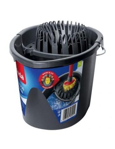 CUBO DE FREGAR GRIS WRING & GO 7L 161030