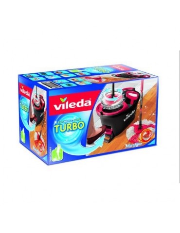 CUBO CON ESCURRIDOR+FREGONA VILEDA TURBO 151153