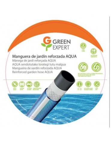 KIT MANGUERA GREEN EXPERT AQUA 15X20M +ACCESORIOS