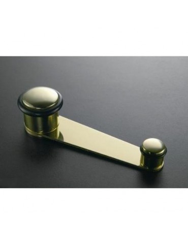 TOPE PUERTA 813 CON RETENCION NIQUEL SATINADO
