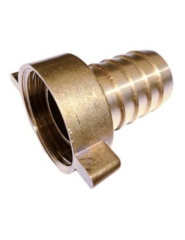 RACOR LATON H DOS PIEZAS MANGUERA 1'X25MM