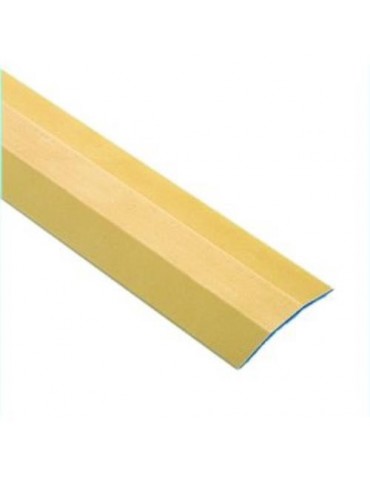 PLETINA ADHESIVA AL. ANODIZADO ORO 36X100 61120