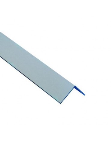 ANGULO ALUMINIO PLATA ADHESIVO 23X23X2.70 61007