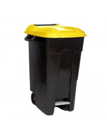 CONTENEDOR BASURA 120L. AMARILLO 423017