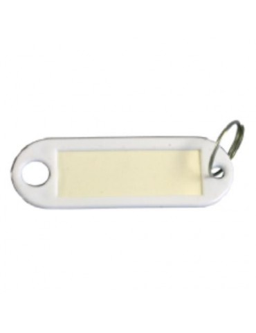 LLAVERO VENTANILLA BLANCO A-1 (BOLSA 100)