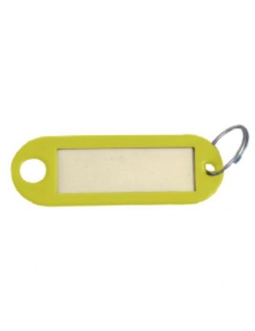LLAVERO VENTANILLA AMARILLO A-1 (BOLSA 100)
