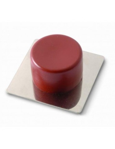 TOPE PUERTA ADH.ACERO INOX MARRON B90010M