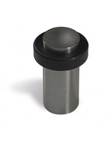 TOPE PUERTA CILÍNDRICO Ø3X7CM INOX