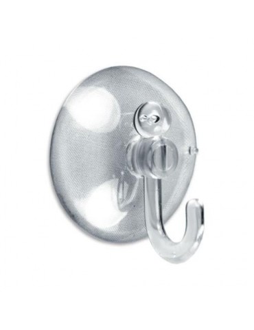 VENTOSA GANCHO PLASTICO 40 MM. (BL. 2) B50910H
