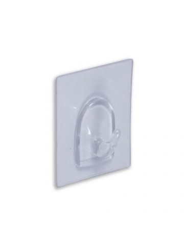 PERCHA REMOVIBLE BASE 61X48 MM. TRANS. BL-1