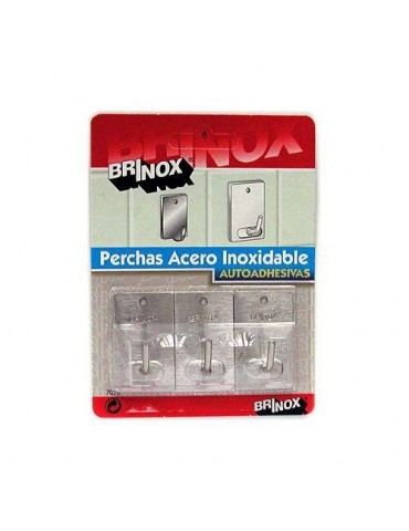 PERCHA MEDIANA INOXIDABLE (DISPLAY-3) 7026
