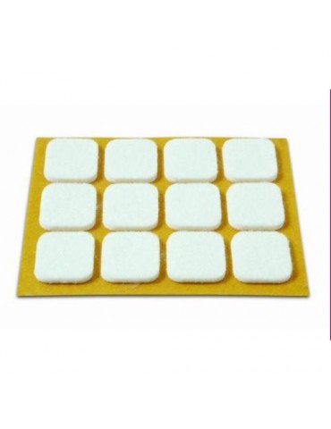 DESLIZADORES FIELTRO 20X23MM.BLANCO (DS-12)B70740B