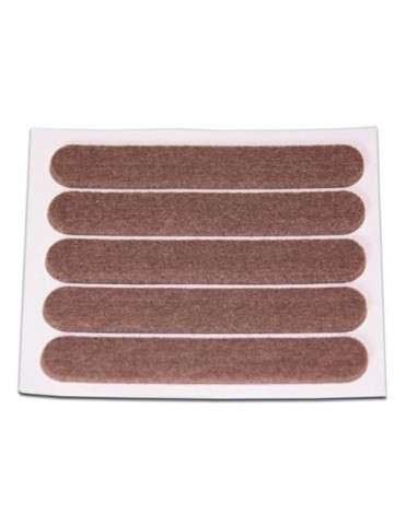DESLIZADOR FIELTRO SINTETICO 13X91MM MARRON (DS-5)