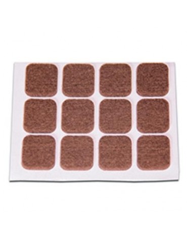 DESLIZADORES FIELTRO ADHESIVO 20X23 MM. BL-12