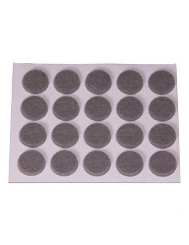 DESLIZADOR FIELTRO SINTETICO 16MM GRIS (DS-20)